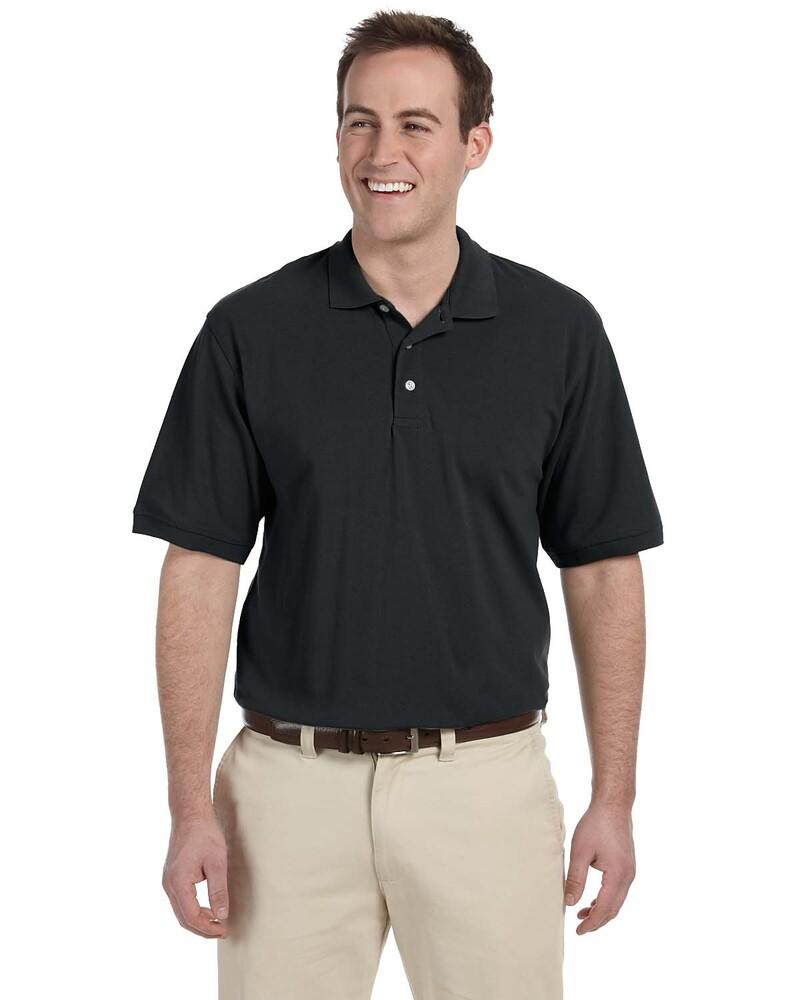 Harriton M265T - Men's Tall Easy Blend Polo