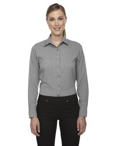 Ash City North End Sport Blue 78802 - Ladies Mélange Performance Shirt