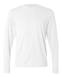 Augusta Sportswear 788 - Adult Wicking Long Sleeve T Shirt White