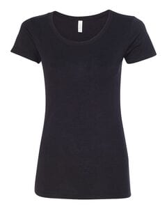 Bella+Canvas 8413 - Ladies' Triblend Short Sleeve T-Shirt Solid Black Triblend