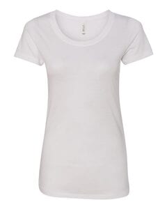 Bella+Canvas 8413 - Ladies' Triblend Short Sleeve T-Shirt Solid White Triblend