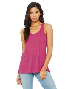 Bella+Canvas 8800 - Ladies' Flowy Racerback Tank Berry