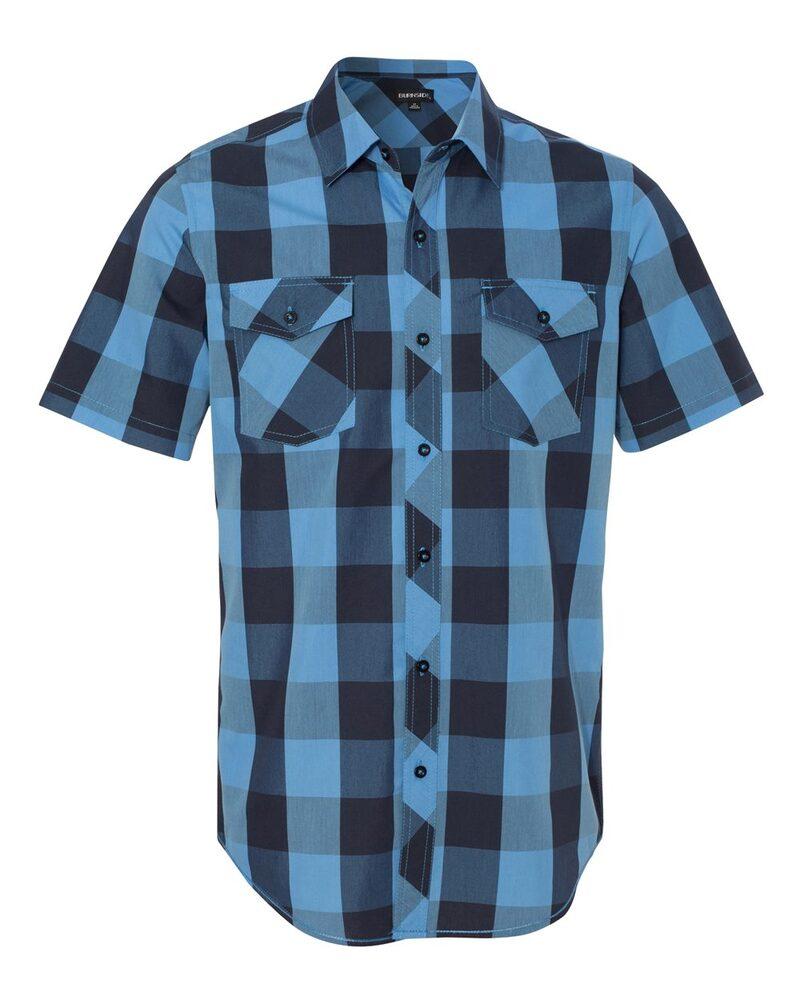 Burnside B9203 - Buffalo Plaid Short Sleeve Shirt