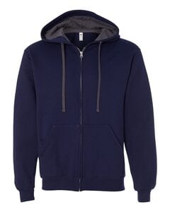 Fruit of the Loom SF73R - SofSpun Hooded Full-Zip Sweatshirt J. Navy