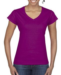 Gildan 64V00L - Ladies Softstyle V-Neck T-Shirt