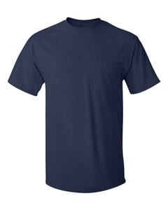 Hanes 5590 - T-Shirt with a Pocket Navy