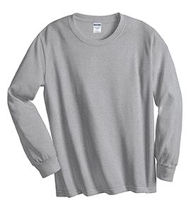 JERZEES 29BLR - Heavyweight Blend™ 50/50 Youth Long Sleeve T-Shirt Athletic Heather
