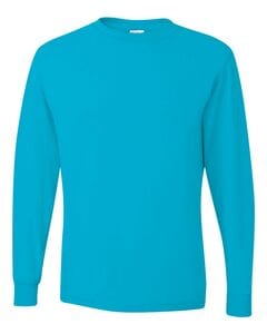 JERZEES 29LSR - Heavyweight Blend™ 50/50 Long Sleeve T-Shirt California Blue
