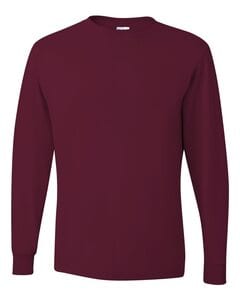 JERZEES 29LSR - Heavyweight Blend™ 50/50 Long Sleeve T-Shirt Maroon