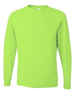 JERZEES 29LSR - Heavyweight Blend™ 50/50 Long Sleeve T-Shirt Safety Green