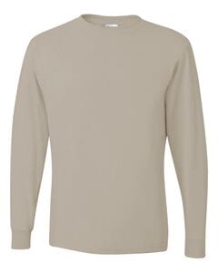 JERZEES 29LSR - Heavyweight Blend™ 50/50 Long Sleeve T-Shirt Sandstone