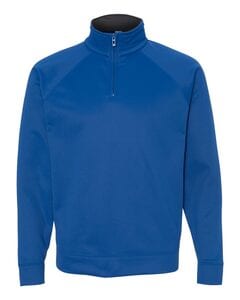 JERZEES PF95MR - 100% Polyester Fleece Quarter-Zip Cadet Collar Sweatshirt