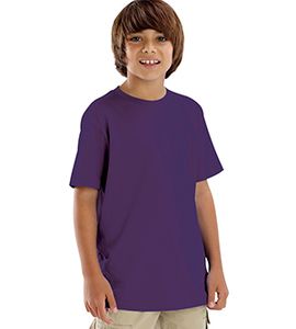 LAT 6101 - Youth Fine Jersey T-Shirt Purple