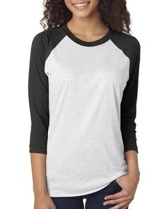 Next Level 6051 - Unisex Tri-Blend Three-Quarter Sleeve Raglan Tee