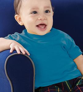 Rabbit Skins 3322 - Fine Jersey Infant T-Shirt Cobalt