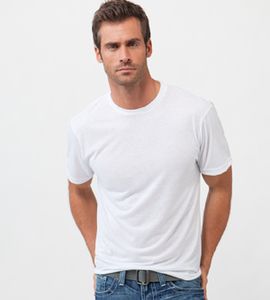 SubliVie S1910 - Adult Polyester T-Shirt White