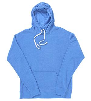 J. America J8871 - Adult Tri-Blend Fleece Pullover Hood