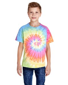 Colortone T1001Y - Multi Color Tie Dye Youth Tee Eternity