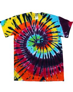 Colortone T1001Y - Multi Color Tie Dye Youth Tee Lava Lamp