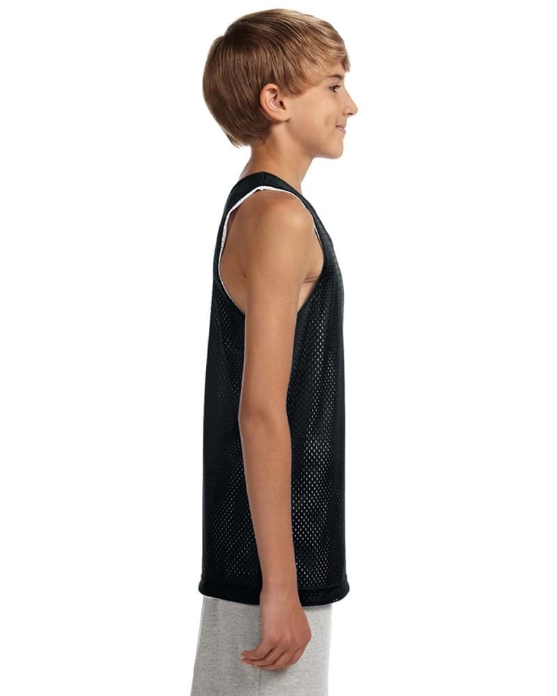 A4 N2206 - Youth Reversible Mesh Tank Shirt