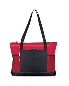 Gemline 1100 - Select Zippered Tote Red