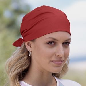 Big Accessories BA001 - Solid Bandana Red