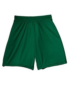 A4 N5244 - Adult 7" Inseam Cooling Performance Shorts Forest Green