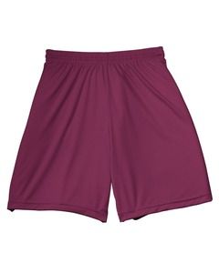 A4 N5244 - Adult 7" Inseam Cooling Performance Shorts Maroon