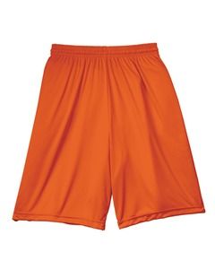 A4 N5283 - Adult 9" Inseam Cooling Performance Shorts Athletic Orange