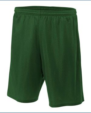 A4 N5296 - Lined 9" Inseam Tricot Mesh Shorts