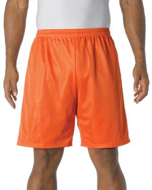 A4 N5296 - Lined 9" Inseam Tricot Mesh Shorts