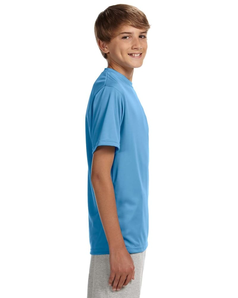 A4 NB3142 - Youth Shorts Sleeve Cooling Performance Crew Shirt