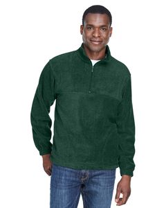 Harriton M980 - 8 oz. Quarter-Zip Fleece Pullover Hunter