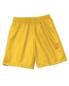 A4 NB5301 - Youth 6" Inseam Lined Tricot Mesh Shorts