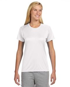 A4 NW3201 - Ladies Shorts Sleeve Cooling Performance Crew Shirt White