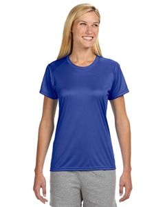 A4 NW3201 - Ladies Shorts Sleeve Cooling Performance Crew Shirt Royal blue