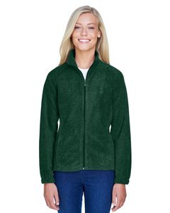 Harriton M990W - Ladies 8 oz. Full-Zip Fleece Hunter