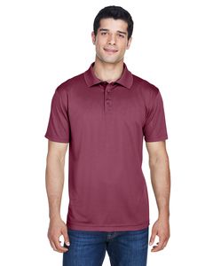 Harriton M315 - Men's 4 oz. Polytech Polo Maroon