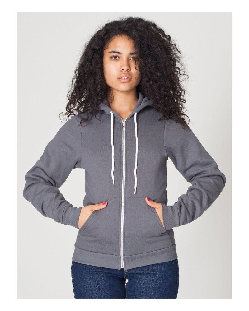 American Apparel F497 - Unisex Flex Fleece Zip Hoodie