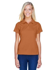 Harriton M315W - Ladies 4 oz. Polytech Polo Texas Orange