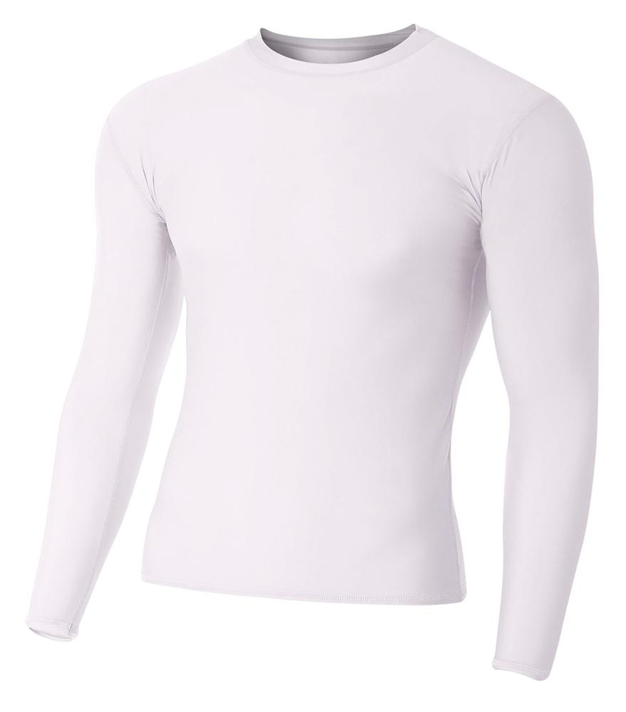 A4 N3133 - Long Sleeve Compression Crew Shirt