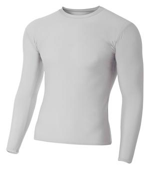 A4 N3133 - Long Sleeve Compression Crew Shirt