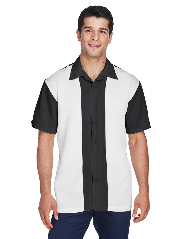 Harriton M575 - Men's Two-Tone Bahama Cord Camp Shirt