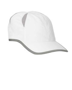 Big Accessories BA514 - Performance Cap White