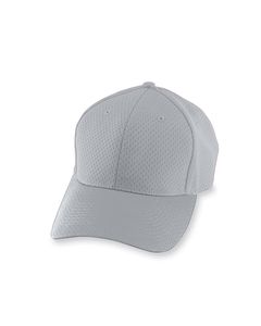 Augusta 6236 - Youth Athletic Mesh Cap Silver Grey