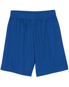 A4 N5184 - Men's 7" Inseam Lined Micro Mesh Shorts Royal blue