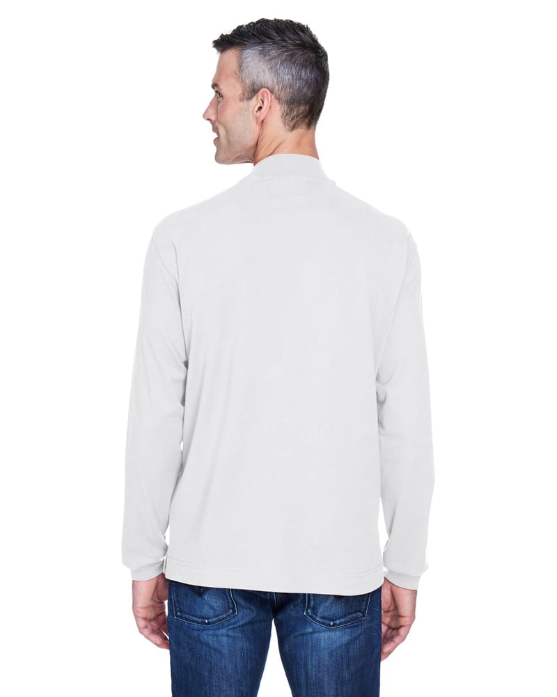 Devon & Jones D420 - Sueded Cotton Jersey Mock Turtleneck