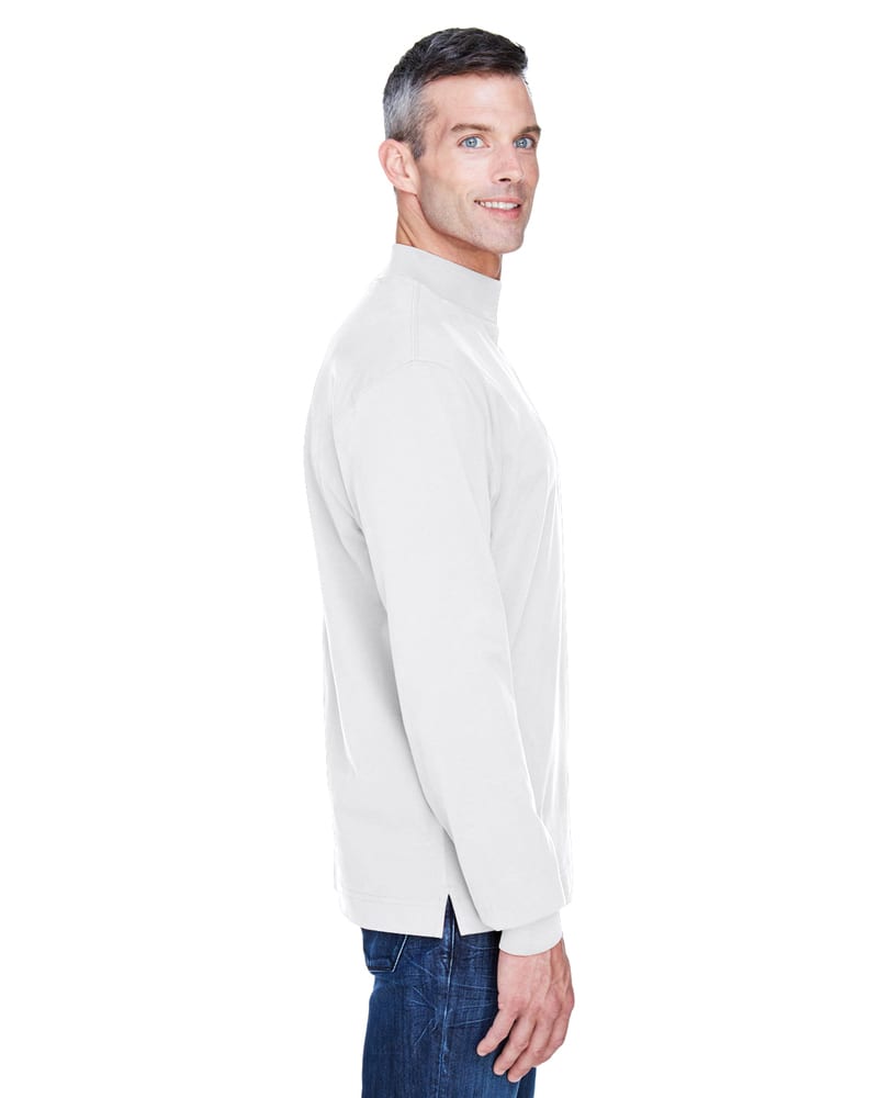 Devon & Jones D420 - Sueded Cotton Jersey Mock Turtleneck