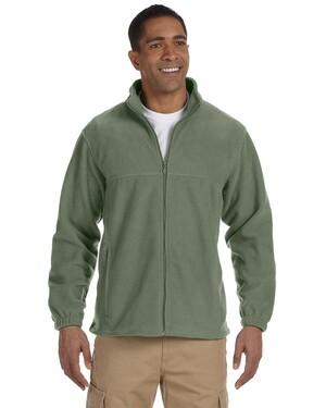 Harriton M990T - Mens Tall 8oz. Full-Zip Fleece