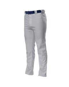 A4 NB6162 - Youth Pro Style Open Bottom Baggy Cut Baseball Pants Grey